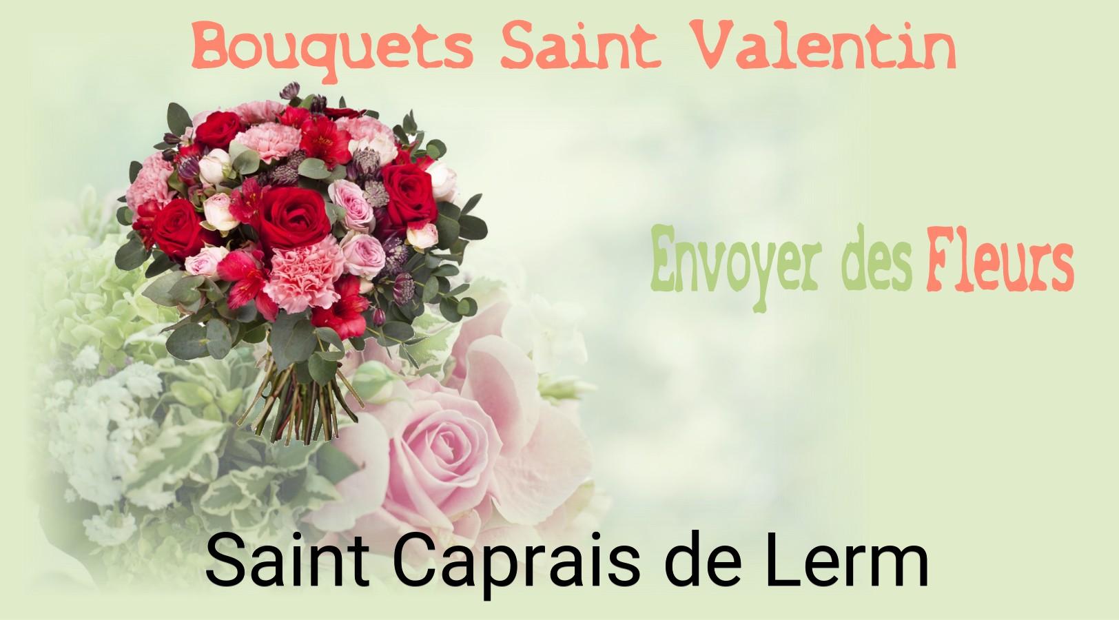 Roses de Saint-Valentin livrées à Saint-Caprais-de-Lerm